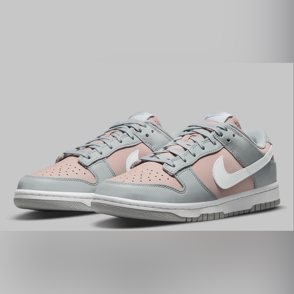 Nike Women’s Low-Top Sneakers in Pink and Gray
